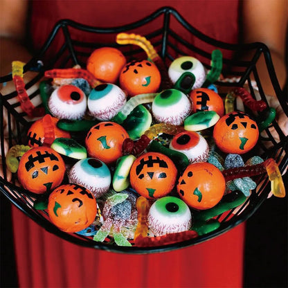 Halloween Spider Web Dessert Basket, Halloween Party Decoration 2025, Candy Bowl, Haunted House, Trick or Treat, Party Supplies, Snack Tray
