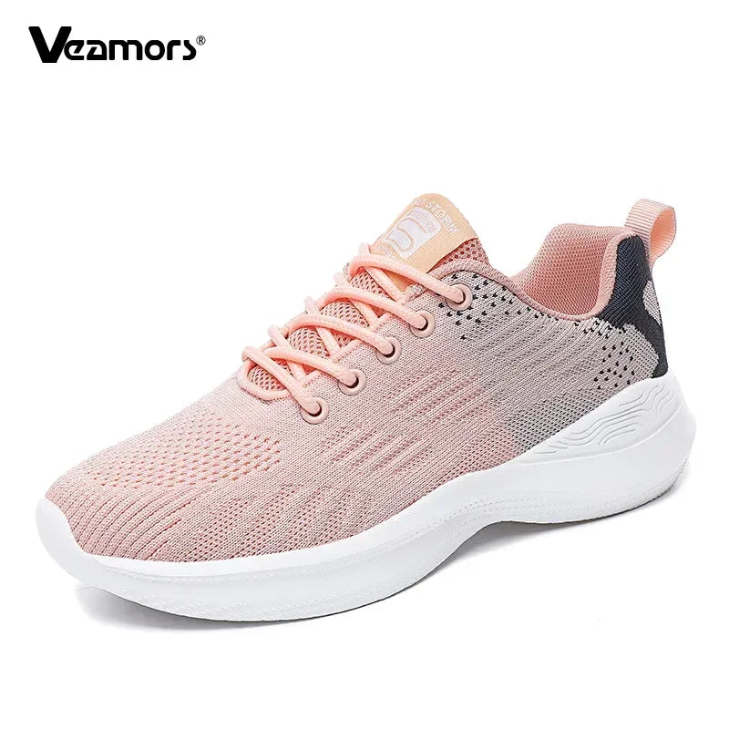 Women Running Shoes Breathable Casual Shoes Outdoor Light Weight Sports Shoes Casual Walking Sneakers Tenis Feminino Shoes