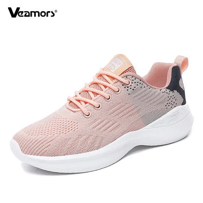 Women Running Shoes Breathable Casual Shoes Outdoor Light Weight Sports Shoes Casual Walking Sneakers Tenis Feminino Shoes