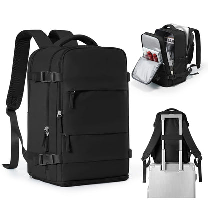 Women Men Hand Luggage Backpack Business College Laptop Travel Backpack Waterproof Carry on mochila viaje cabina avion 40x20x25