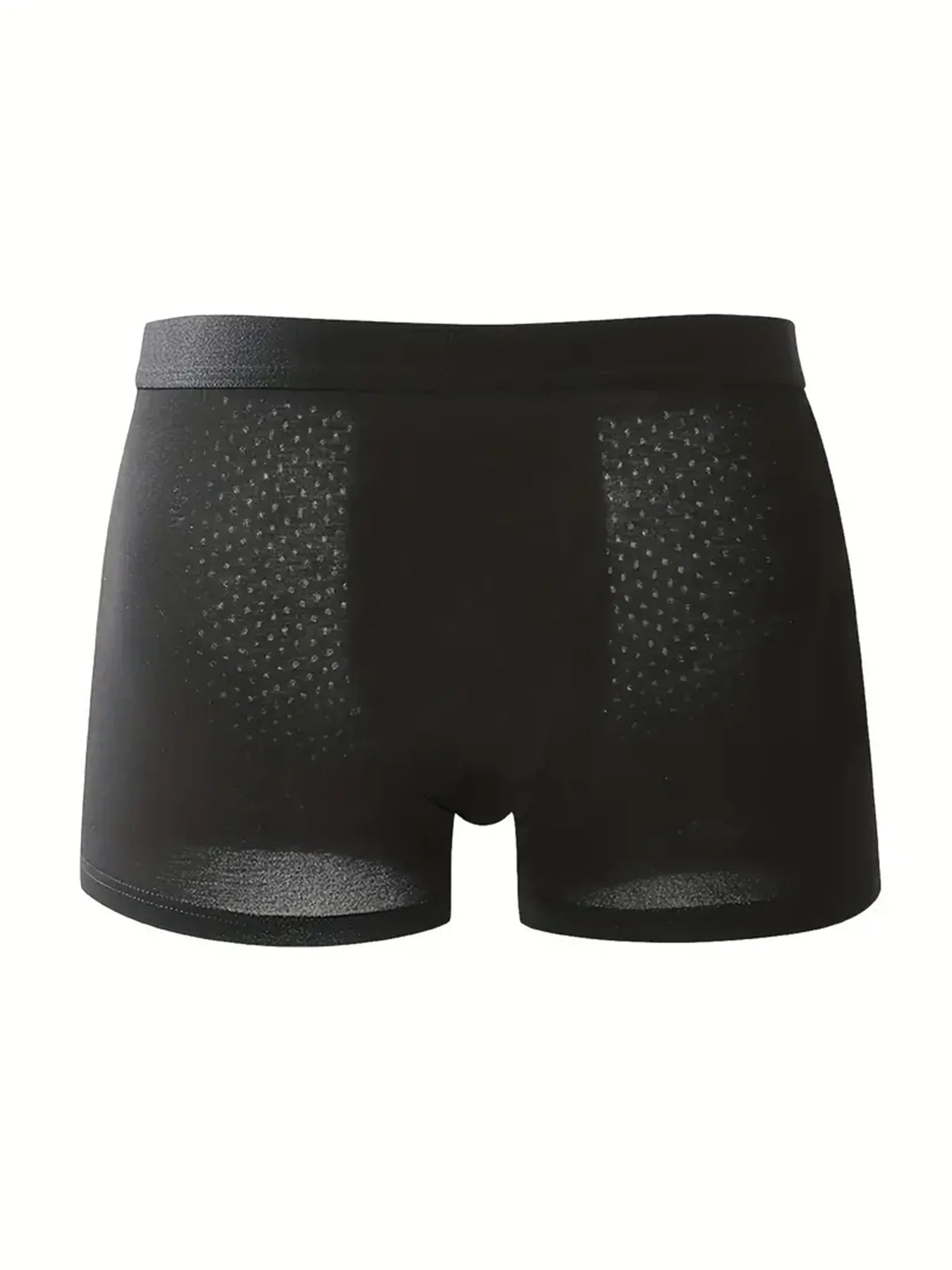 8pcs/set Men's Underwear Ice Silk Mesh Men Panties Breathable Traceless Fashion Panties Male Solid Color Boxer Shorts