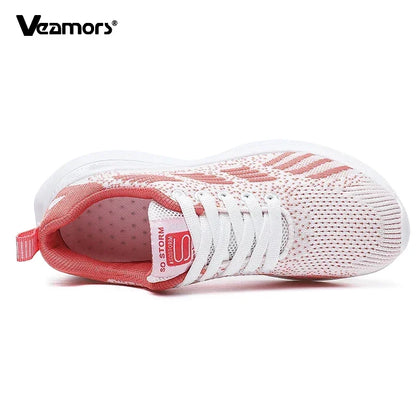 Women Running Shoes Breathable Casual Shoes Outdoor Light Weight Sports Shoes Casual Walking Sneakers Tenis Feminino Shoes