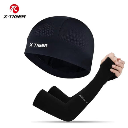 X-TIGER Ice Silk Arm Sleeves Sports Cycling Outdoor Travel Fitness Arm Sleeves Gloves Arm Sleeves Cycling Accessories