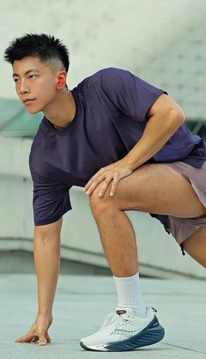 Men Running Shorts Gym Marathon Track Sports Shorts 2 In 1 Quick Dry Workout Training Gym Fitness Short Pants Summer Men Shorts