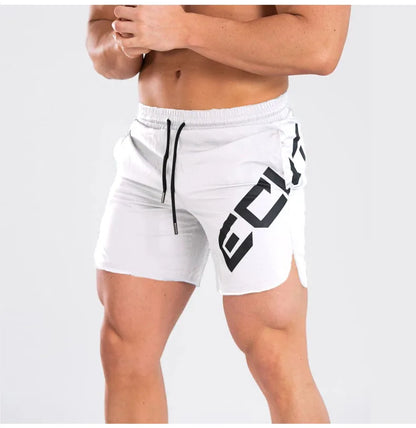 Men's Summer Gym Fitness Skinny Casual Shorts Man Sports Muscle Quick Dry Basketball Short Pants Beach Running Jogger Sweatpants