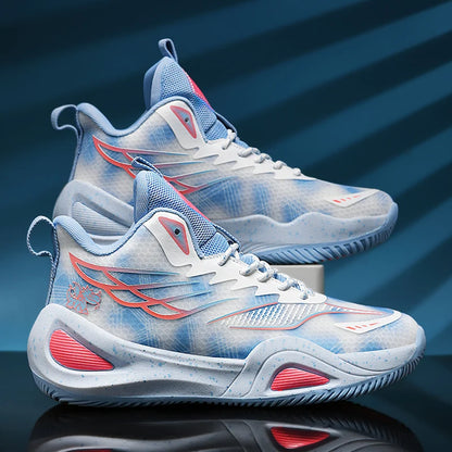 Unisex Basketball Shoes High-quality Mesh Breathable Field Training Sports Shoes Youth Outdoor Basketball Boots for Men