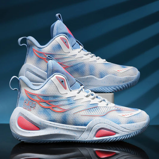 Unisex Basketball Shoes High-quality Mesh Breathable Field Training Sports Shoes Youth Outdoor Basketball Boots for Men