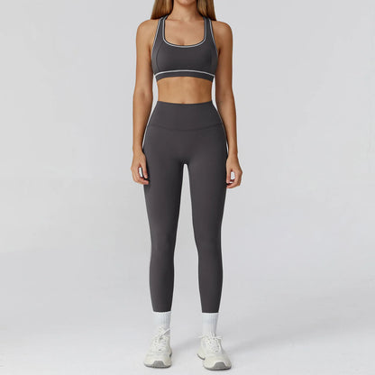Yoga Set 2/3PCS Sports Outfits Women Clothes Fitness Tracksuit Gym Legging Workout Long Sleeved Female Bra Yoga Suit Sportswear
