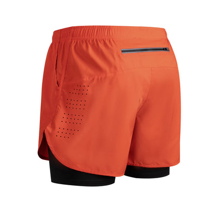 Gym Shorts Men Running Shorts with Liner Pockets Towel Loop Quick Dry Lightweight Workout Men's Breathable Athletic Sport Shorts