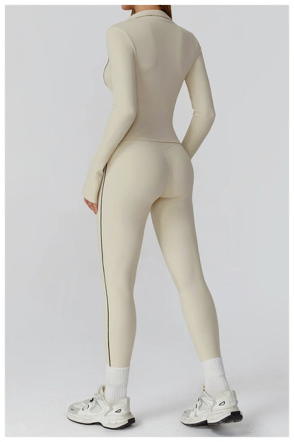 Yoga Set 2/3PCS Sports Outfits Women Clothes Fitness Tracksuit Gym Legging Workout Long Sleeved Female Bra Yoga Suit Sportswear