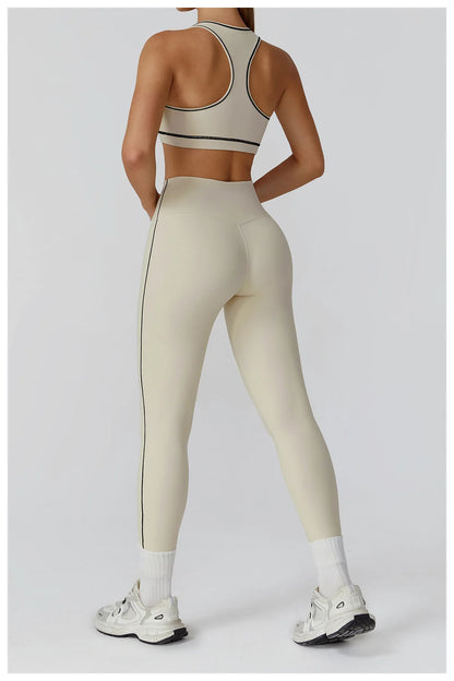 Yoga Set 2/3PCS Sports Outfits Women Clothes Fitness Tracksuit Gym Legging Workout Long Sleeved Female Bra Yoga Suit Sportswear