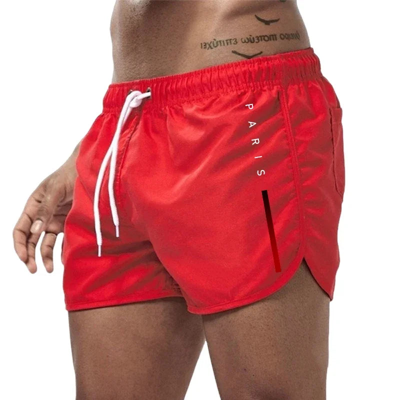 2025 New Arrival Men's Board Shorts Male Summer Casual Sports Sexy Beach Shorts Daily Gym Fitness Running Surfing Cycling Shorts