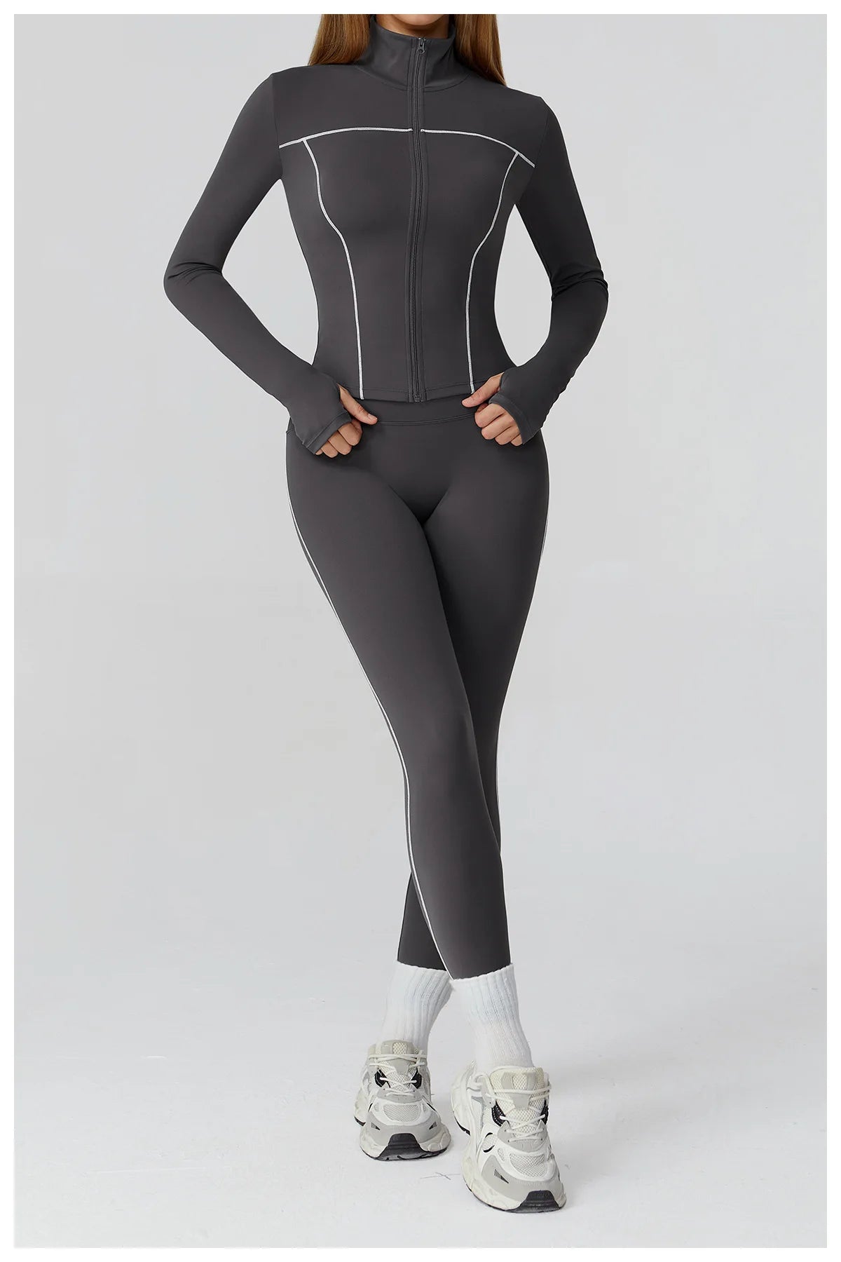 Yoga Set 2/3PCS Sports Outfits Women Clothes Fitness Tracksuit Gym Legging Workout Long Sleeved Female Bra Yoga Suit Sportswear