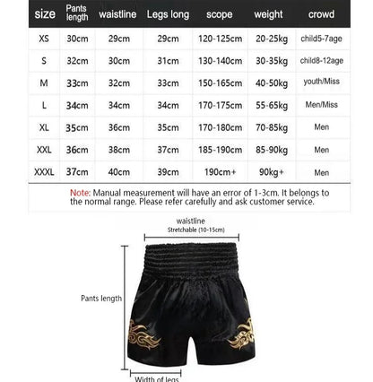 Hot-selling Venom Fight UFC Muay Thai Fight Quick Dry Adult Leg Stretching Training shorts Boxing Sanda Boxing shorts