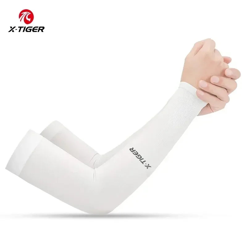 X-TIGER Ice Silk Arm Sleeves Sports Cycling Outdoor Travel Fitness Arm Sleeves Gloves Arm Sleeves Cycling Accessories