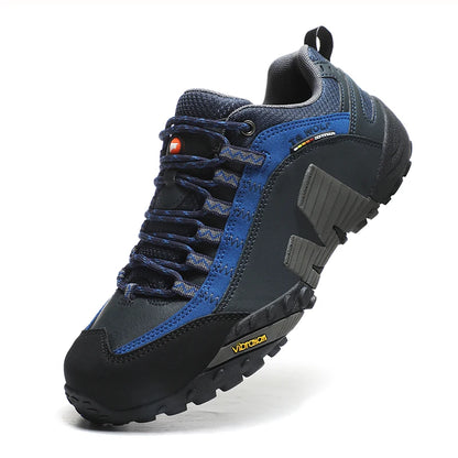 Outdoor couple hiking shoes, men's waterproof hiking shoes, leather tactical shoes, women's non slip outdoor shoes
