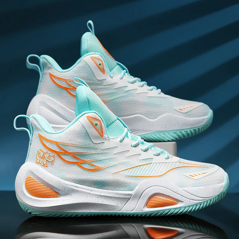 Unisex Basketball Shoes High-quality Mesh Breathable Field Training Sports Shoes Youth Outdoor Basketball Boots for Men