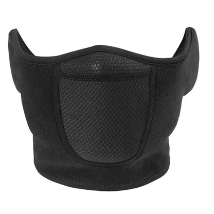 Winter Balaclava Fleece Warmer Motorcycle Face Mask Breathable Half Ski Mask Scarf Motorbike Cycling Bicycle Biker Mask