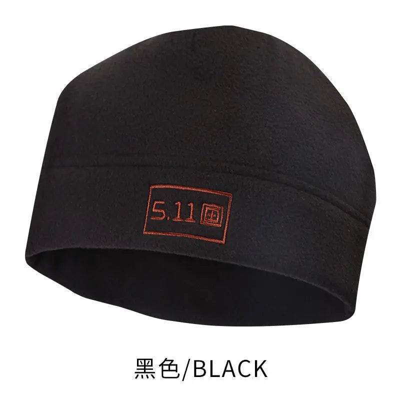 Tactical Fleece Hat&amp;Scarf Set Thermal Head Cover Winter Warm Balaclava Face Mask Sports Cycling Bonnet Neck Protector