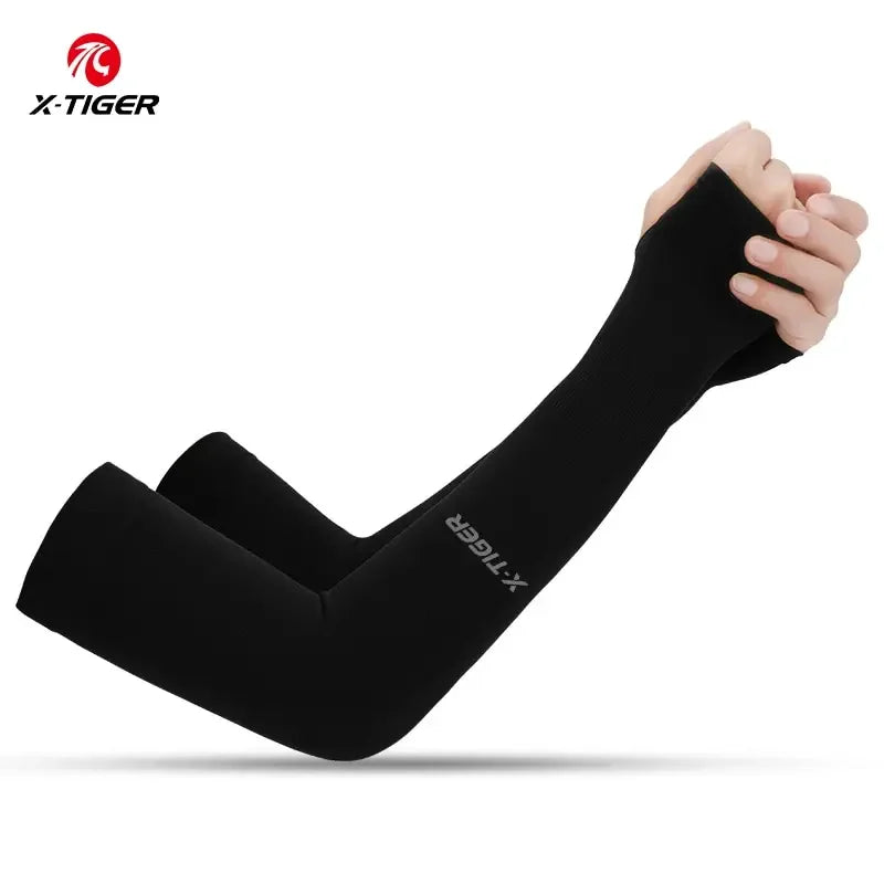 X-TIGER Ice Silk Arm Sleeves Sports Cycling Outdoor Travel Fitness Arm Sleeves Gloves Arm Sleeves Cycling Accessories