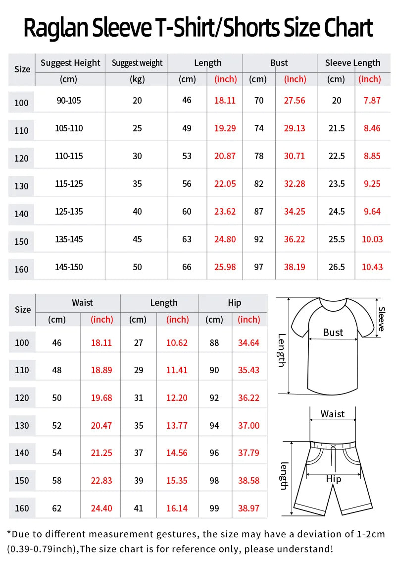 UFC Boxing Muay Thai Short Sleeved Shorts Set MMA Men's and Women's Outdoor Sports Casual Fashion Trend for Adults and Children