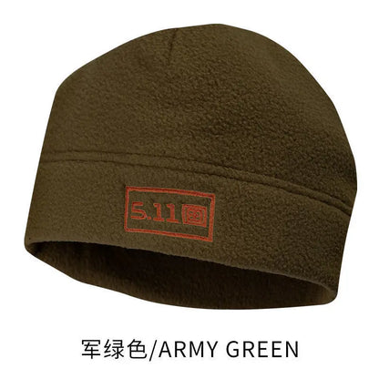 Tactical Fleece Hat&amp;Scarf Set Thermal Head Cover Winter Warm Balaclava Face Mask Sports Cycling Bonnet Neck Protector