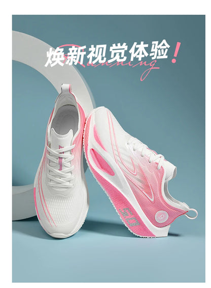 Running Shoes Speciality Carbon Board Marathon Men Sports Breathable Lightweight Women's Comfortable Athletic Nonskid Sneakers﻿