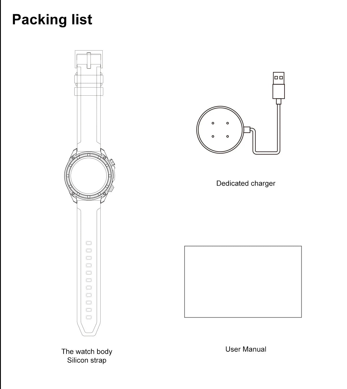2026 Men GPS New Offline Map Smart Watch 10ATM Waterproof 4GB Route Navigation Clock 1000mAh Battery Outdoors Military Watches