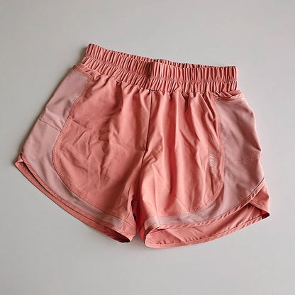Summer Women's Loose Sports Shorts Women 2 in 1 Fitness Shorts High Waist Yoga Shorts Quick Dry Running Casual Sports Shorts