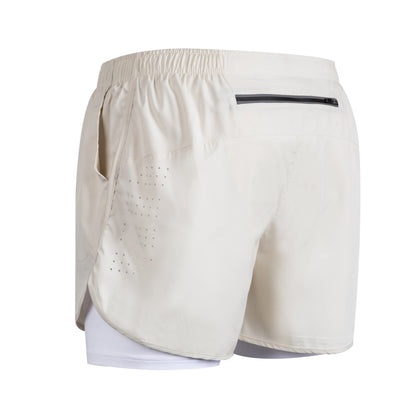 Gym Shorts Men Running Shorts with Liner Pockets Towel Loop Quick Dry Lightweight Workout Men's Breathable Athletic Sport Shorts