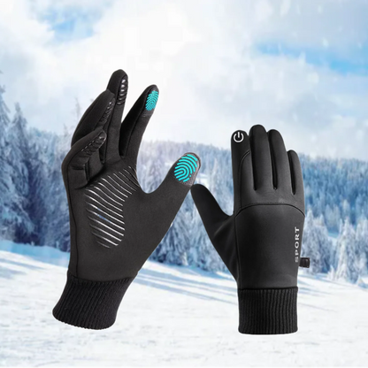 Men's and women's winter gloves, touchscreen warm gloves, waterproof, windproof, thermal gloves for driving, running, skiing, and riding.