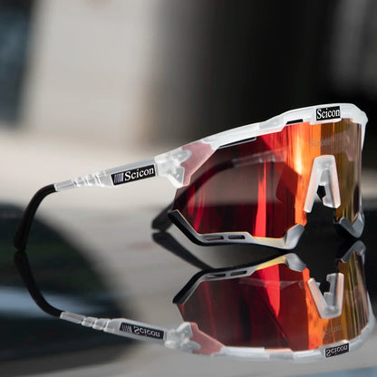 SCICON Polarized Cycling Glasses Mountain Bicycle Glasses Road Bike Cycling Eyewear Men Women Outdoor Sports Cycling Sunglasses