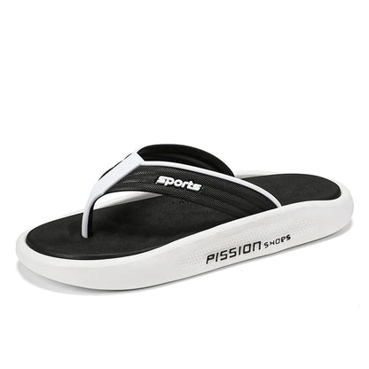 Outdoor Anti-skid Lightweight Mens Flip Flop Summer Casual Men’s Beach Shoes Classic Style Trendy Cozy Holiday Sandals for Man