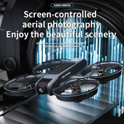 New X266 GPS 8K Professional HD 360° Drone with Dual Cameras, 5G WIFI, Brushless Motors, Obstacle Avoidance, FPV, Foldable Quadcopter, Toys
