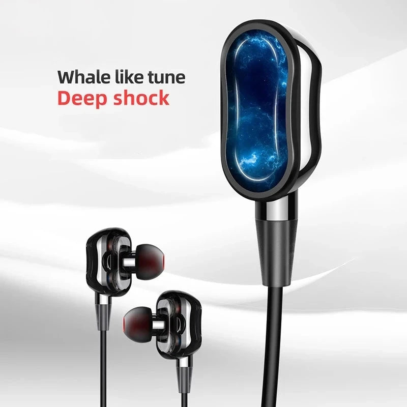 Original Lenovo HE05 Pro TWS Wireless Bluetooth 5.0 Sports Noise Canceling Neckband Earphones, Waterproof, Microphone