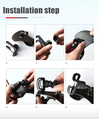 360° rotating car phone holder, universal car dashboard mount, self-gripping mount, fixed phone holder.