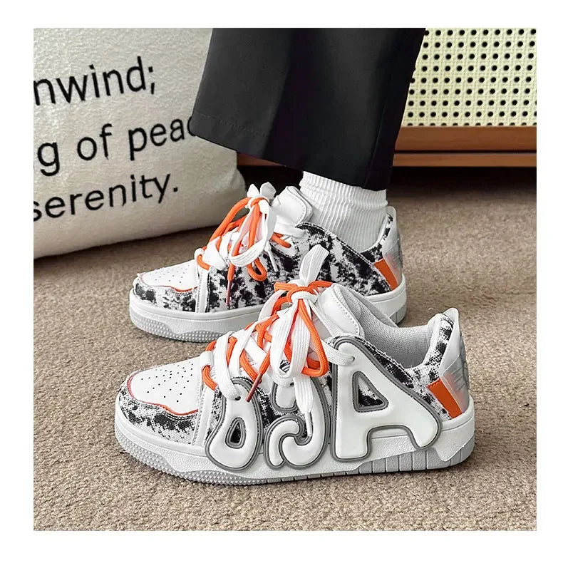 Skateboard Street Hip-hop Shoes Men Casual Sneakers Footwear Unisex HighQuality Shoes tenis masculino Vulcanize Sneakers for Men
