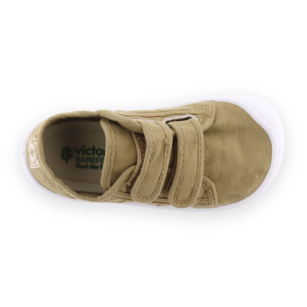 Bosco Canvas Velcro Barefoot Sneakers by Victoria