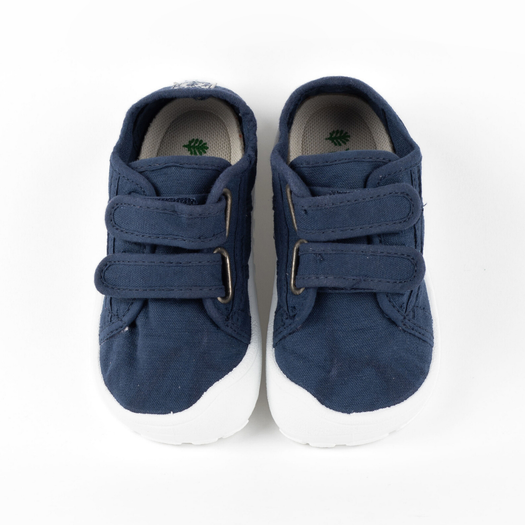 Bosco Canvas Velcro Barefoot Sneakers by Victoria