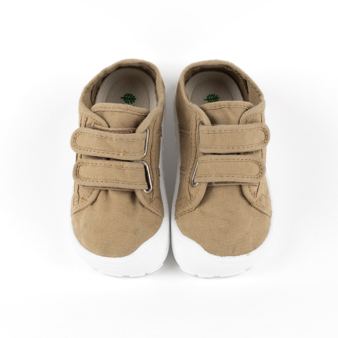 Bosco Canvas Velcro Barefoot Sneakers by Victoria