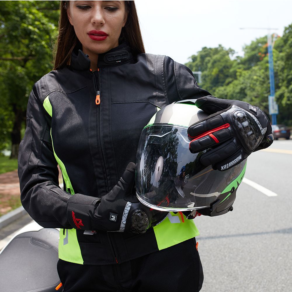 Electric car motorcycle heating gloves