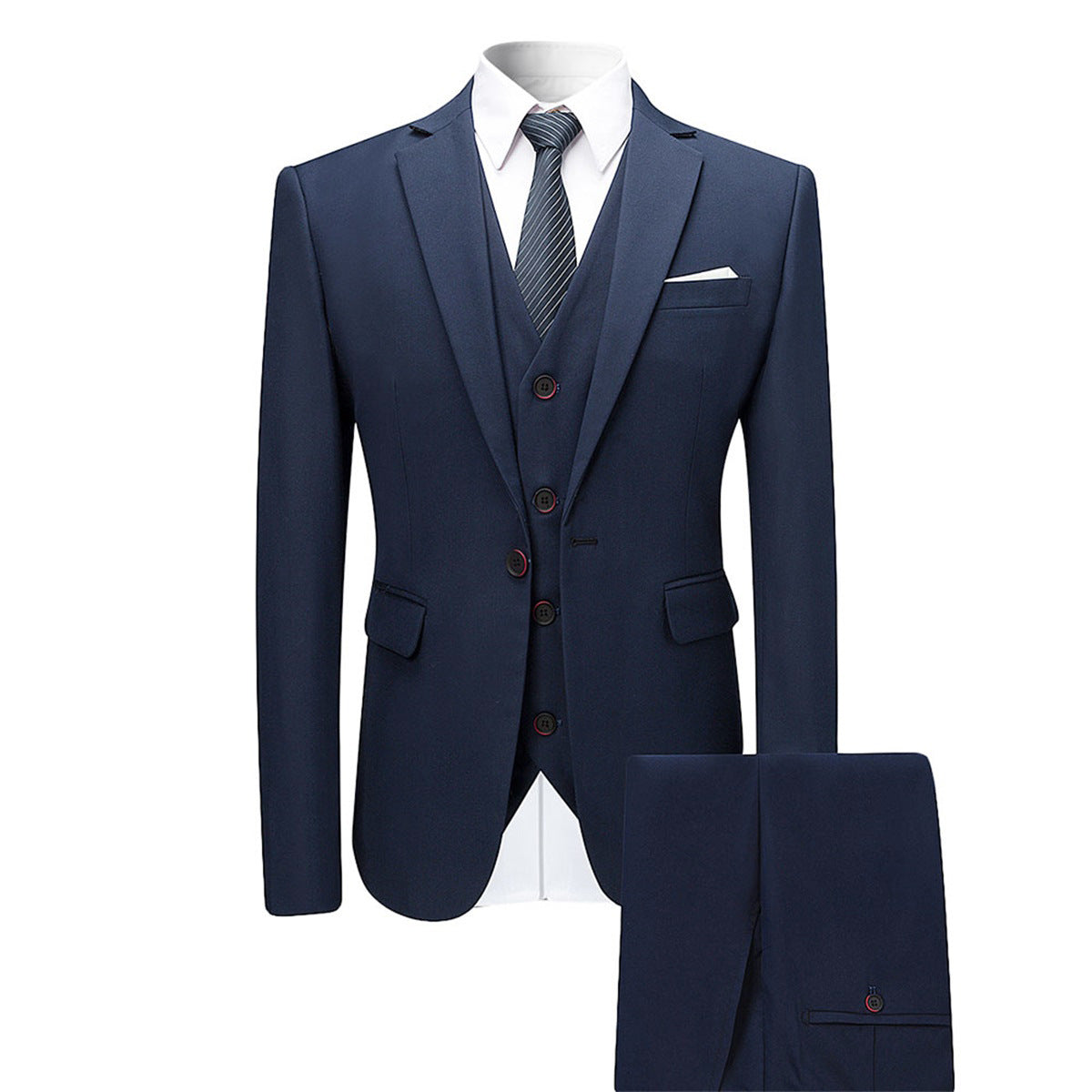 Men's three-piece suit, Fashion Slim Suit