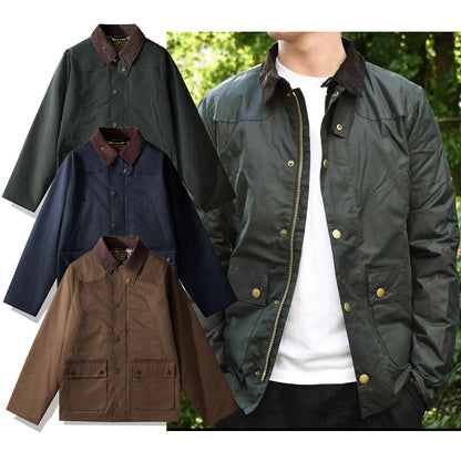 Oil Wax Jacket Quilted Trench Coat