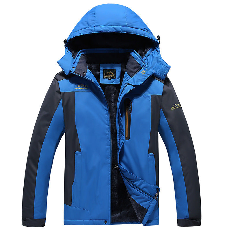 Men's Casual Hooded Warm Cotton Coat