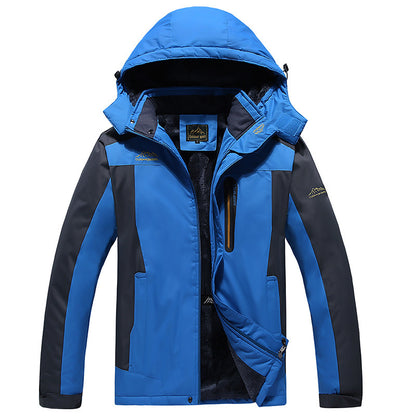Men's Casual Hooded Warm Cotton Coat