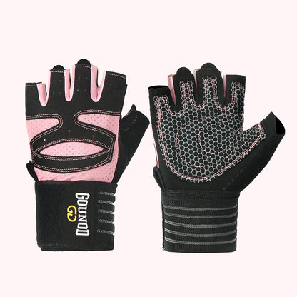 Lengthened Exercise Breathable And Wearable Fitness Gloves
