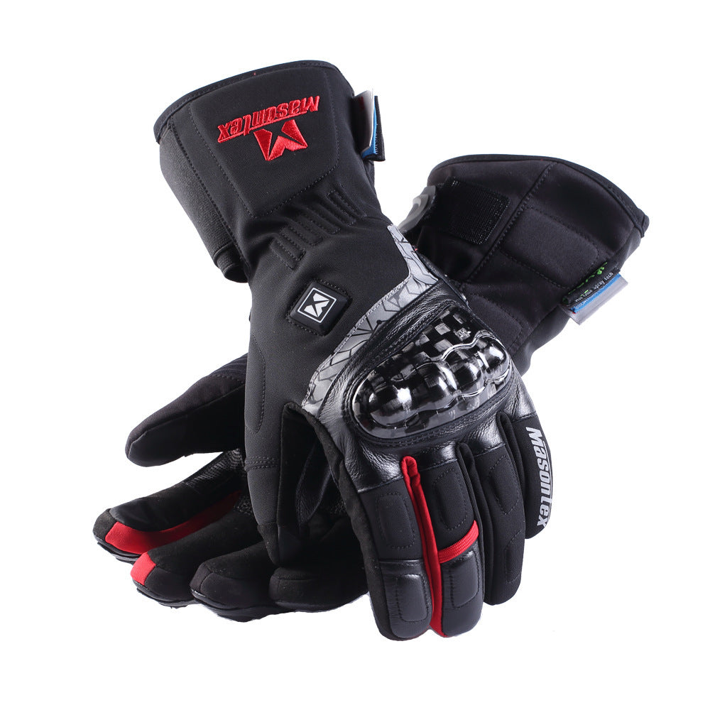 Electric car motorcycle heating gloves