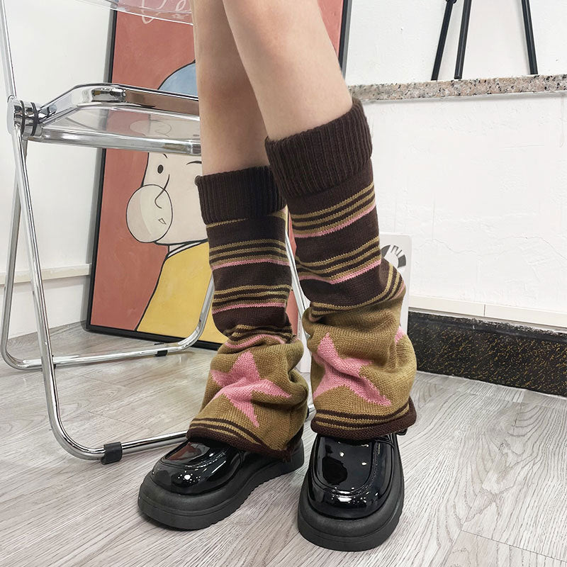 XINGX Maillard women's striped foot socks