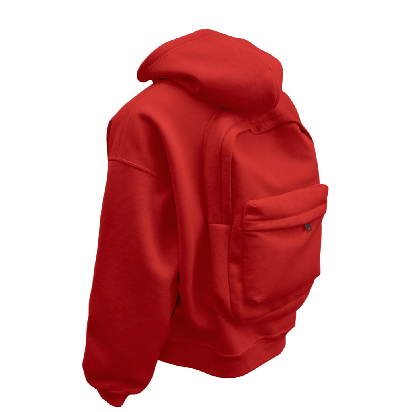 Men's Loose Sports and Leisure Hooded Zipper Sweatshirt