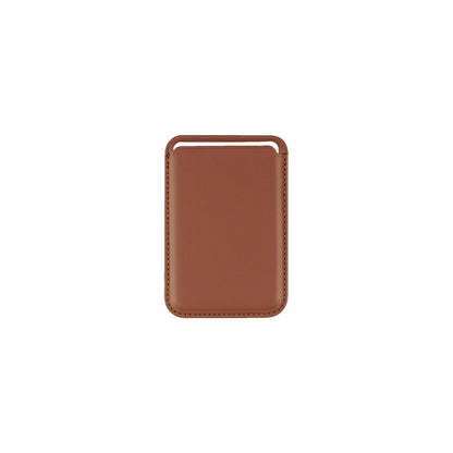 For Magsafe Magsafe Magnetic Luxury Leather Card Holder Wallet Case For 14 Pro Max 13 12 Phone Bag Adsorption Accessories Cover